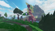 Palmtree Plushie seen in the minigame