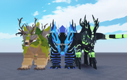 Kaegiszarr size, compared with Sigmatox and Taburúún