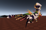 Old size comparison, side view