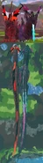 Gigantysm (right) and normal (left) Auraron