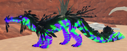 Bewitched male Nymphasuchus in-game at day
