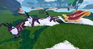 The Christmas sleigh in the center of the Main World (Part 1)