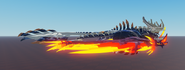 Terrestrial size comparison, side view