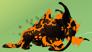Custom Shimmer Pacedegon, highlighted