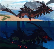 Old Blood Moon Auraron day/night