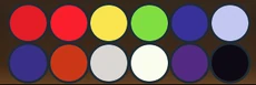 Clown Crest Palette