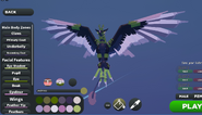 Saukuryn's old menu pose featuring its secondary color pallet