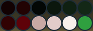 Oxytalis' primary color palette