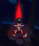 Werewolf Fangs minigame