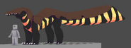 Nymphasuchus model development by Erythia