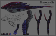 Kavouradis concept art, side view