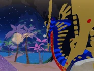 Phantejer using the Sand Breath ability