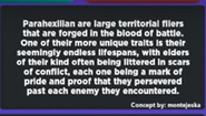 Parahexilian's previous description