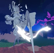 Custom Glow Tail Angelic Warden, highlighted