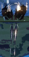 Old custom Dwarfism (left) and Shimmer (right) Auraron