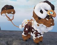 Piebald female Cottol