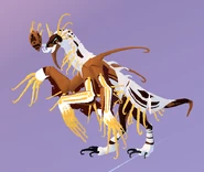 Piebald Garra Warden in-game