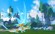 Lucensia using the Lightning Breath ability in Legacy