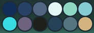 Militrua's primary color palette