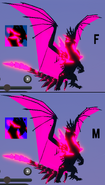 The Glimmer regions of the Parahexilian, highlighted with a Void palette