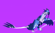 Colval in the Legacy customization menu, featuring a custom skin