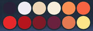 Taiyuelong's primary color palette
