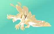 Custom Shimmer + Glimmer Caldonterrus, highlighted in white colors