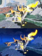 Glimmer male Chrysos during day and night