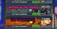 Some Event Missions in the Event Mission Menu