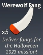 HW2023WerewolfFang.png (91 KB) Werewolf Fang item