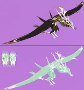 Glimmer Mustegaryx with its highlight in neon color