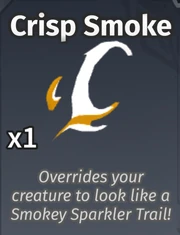 Crisp smoke