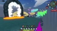 Near the end of the Obby