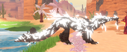 Custom Shimmer Nymphasuchus, highlighted in-game
