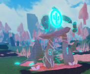 The portal at the center of the map