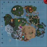 Fourth iteration of Official-Release Recode minimap, gaining a coordinate system.