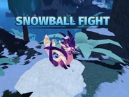 Snowball Fight minigame