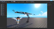 Khiku's old model in Roblox Studio
