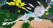 Leucistic male Emphines