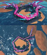 Auraron laying animation