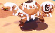 Cimmabu's blood, which is brown