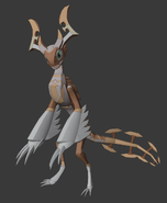 Rigged Prabiki model