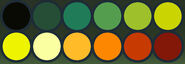 Yama'tu's primary color palette