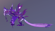 Previous Amethyst Oxytalis side view; note the grey areas