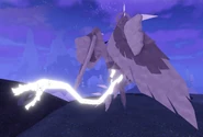 Previous custom Glow Tail Angelic Warden, back view