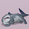 Dusty sharkpup by Nekoamma