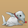 Ghost sharkpup by Nekoamma