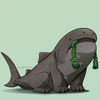 Megamouth sharkpup by Nekoamma