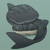Whale sharkpup by Nekoamma