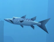 3D model seen in the aquarium